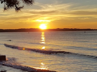 täglich herrlich schöne Sonnenuntergänge