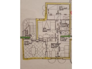 Grundriss Ferienwohnung Erdgeschoss