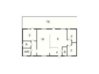 Vakantiehuis Bua Grondplan 27