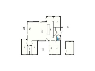Vakantiehuis Gjellerodde Grondplan 11