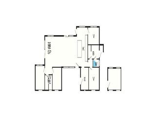 Maison de vacances Gjellerodde Plan d'étage 10