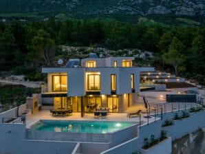 Moderne Villa Mare aan zee in Peljesac - Trstenik - image1