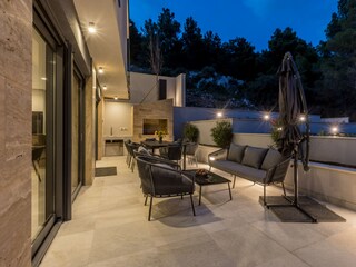 Villa Trstenik Grabación al aire libre 16