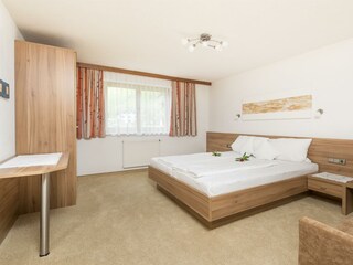 Schlafzimmer in der Ferienwohnung Lechtal