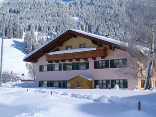Haus Dietmar im Winter