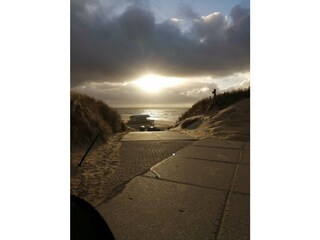 Weg zum Strand