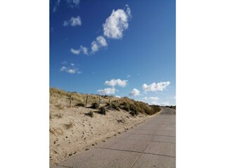 Weg durch die Dünen