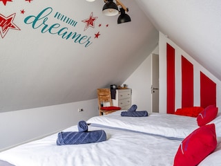 Dachgeschoss Schlafzimmer