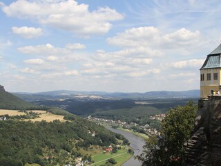 Blick von der Festung Königstein