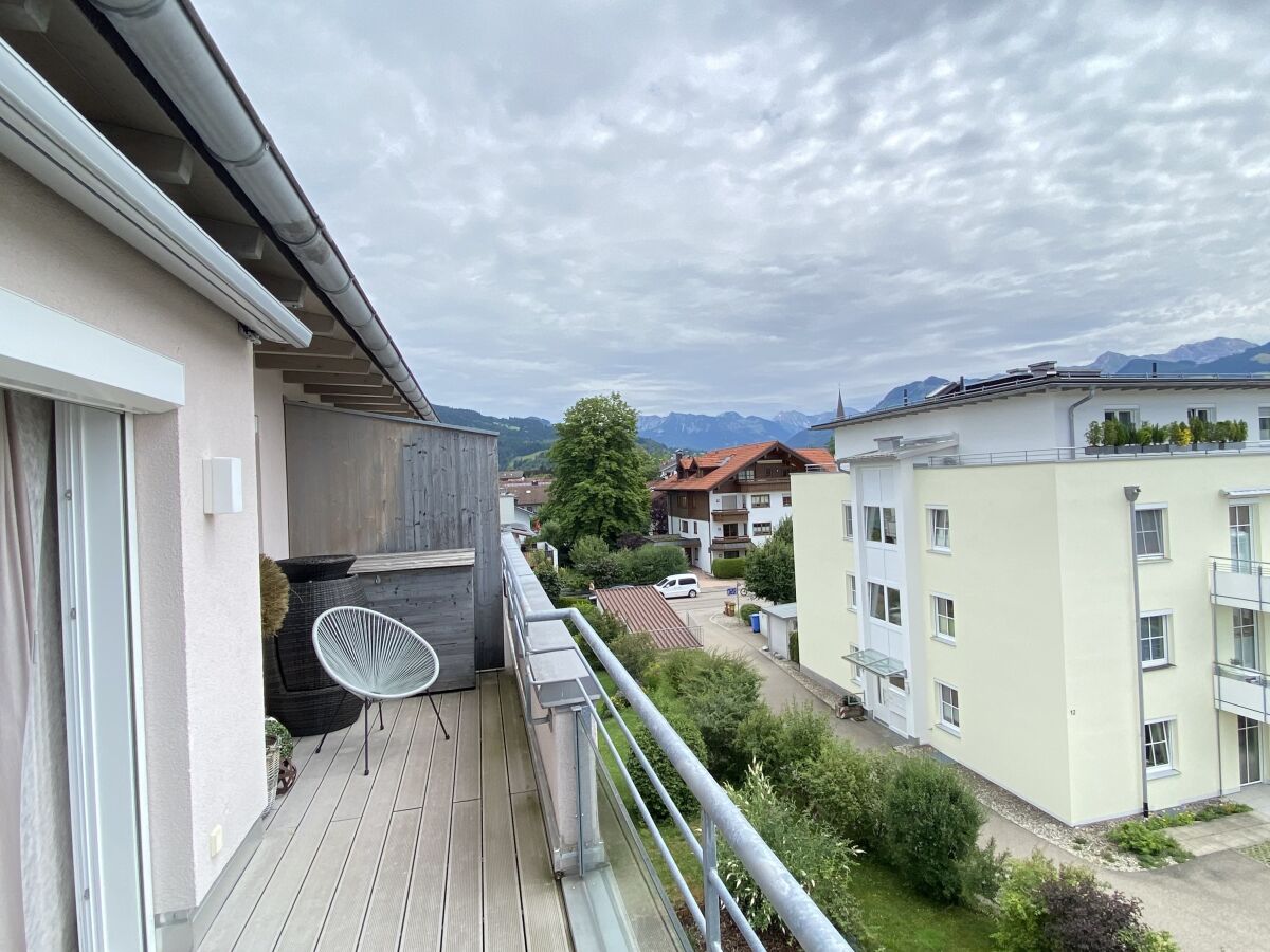 Vom Balkon