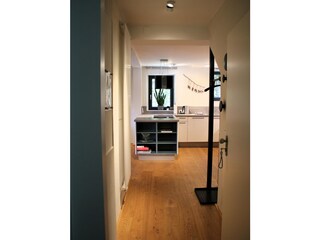 Blick vom Wohnungseingang