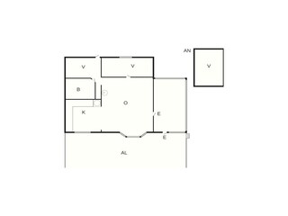 Vakantiehuis Skövde Grondplan 25