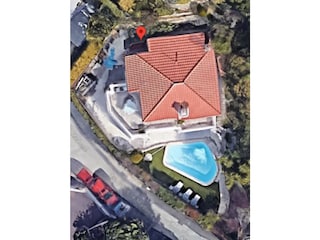Villa von oben