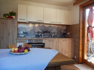 Küche, Fewo I, Haus Anton Obermaiselstein