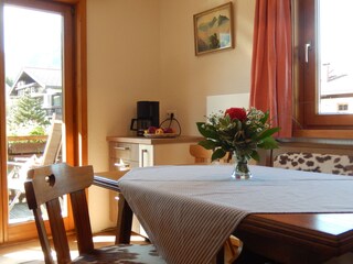 Küche, Fewo I, Haus Anton Obermaiselstein