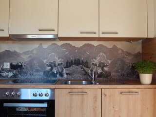 Teilansicht Küchenzeile