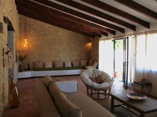 The living area