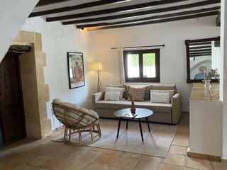 The living area