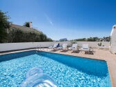 Private pool of Villa Alexandra