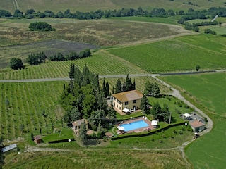 Maison de vacances Lajatico Enregistrement extérieur 3