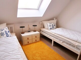 Schlafzimmer mit Einzelbett