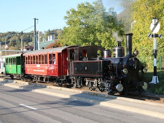 Das Museum Blonay Chamby mit Zugfahren am Wochenenden