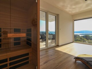 Stunning Villa Pergosa with sea view and sauna