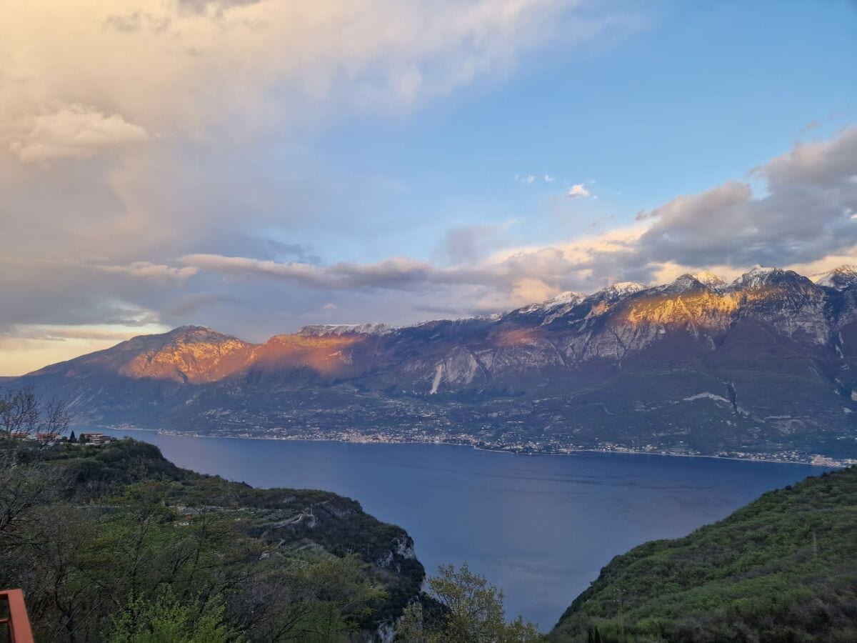 Blick vom Balkon