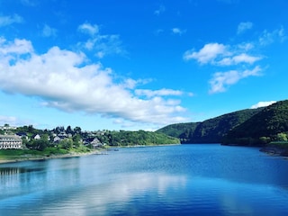 Blick auf den Rursee