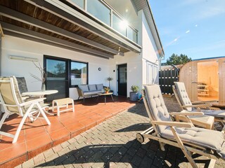 Außenbereich Terrasse, Zeit zum Relaxen