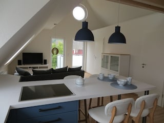 Blick aus der Küchenzeile