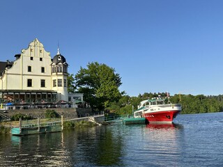 Fahrgastschiffe an der Bleilochtalsperre 15km entfernt