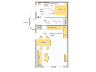 Ferienwohnung Friedland (Niederlausitz) Ausstattung 21
