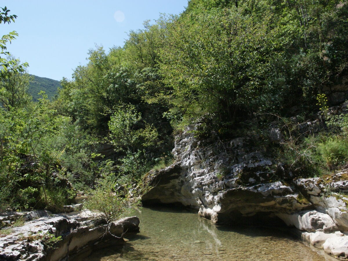 Badestelle am Sentino