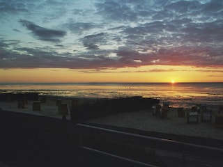 onnenuntergang am Meer