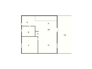 Maison de vacances Skagen Plan d'étage 1