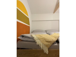 Schlafzimmer 2 (über Stufen erreichbar) | Lizzie