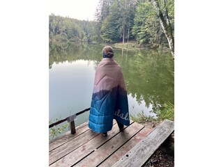 Blick auf den See | nur wenige Meter entfernt