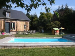 Ferienhaus Charakteristisches Haus mit beheiztem Pool - Saint-Martin-de-Mailloc - image1