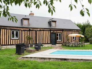 Maison de vacances Saint-Martin-de-Mailloc Enregistrement extérieur 9