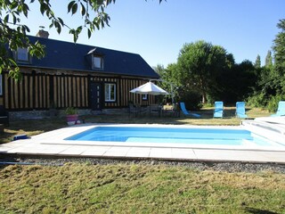 Maison de vacances Saint-Martin-de-Mailloc Enregistrement extérieur 13