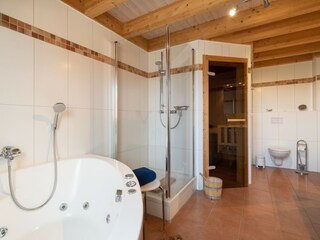 Sauna im eigenen Bad