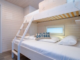 Schlafzimmer 2 für 3
