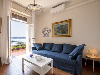 Small living-room with sofa bed