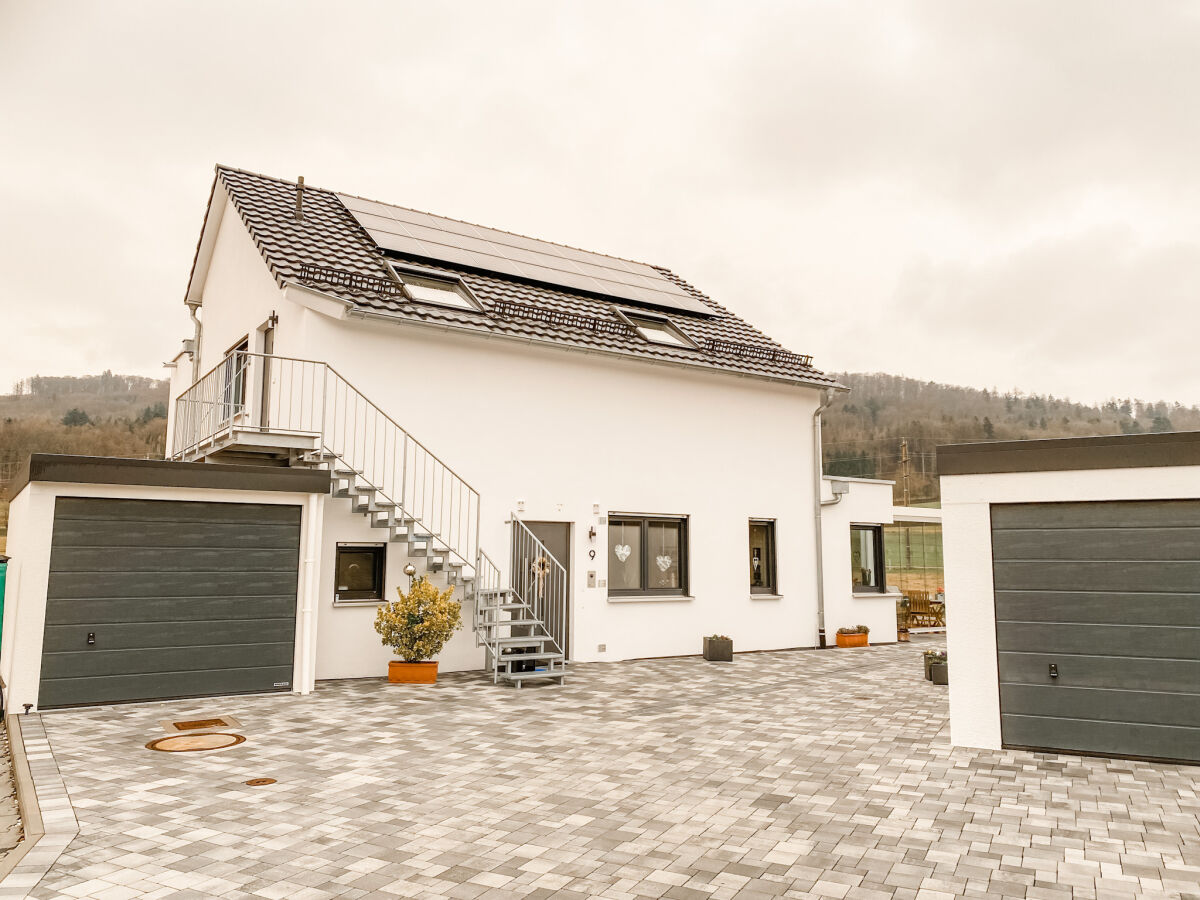 Treppe zur Ferienwohnung