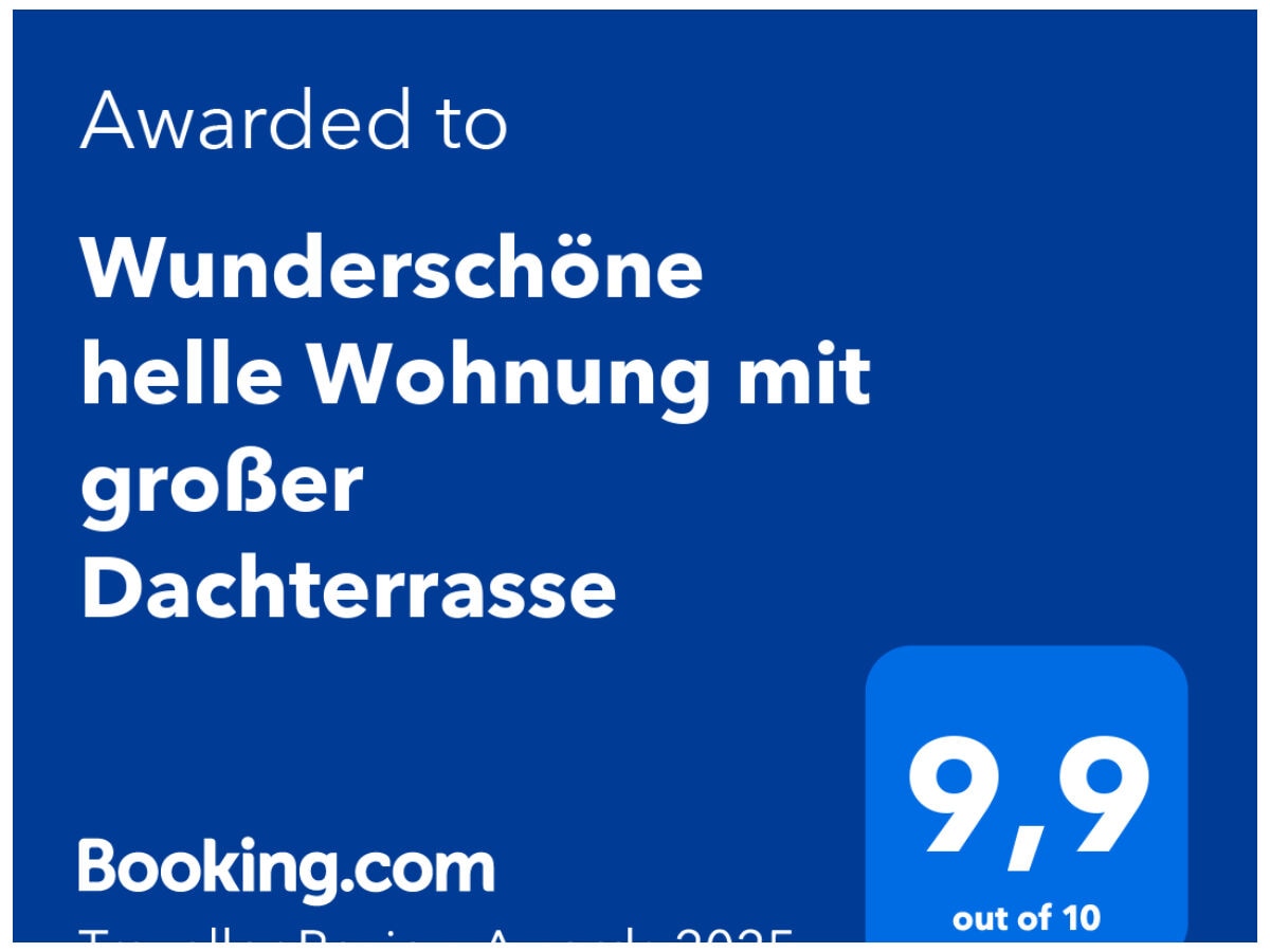 Erneute Auszeichnung bei booking