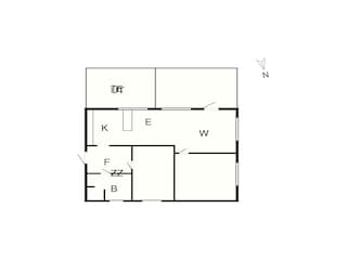 Holiday house Vaeggerløse Floor Plan 3