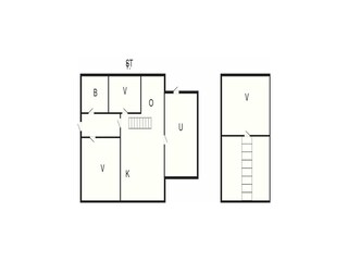 Maison de vacances Vorupør Plan d'étage 5