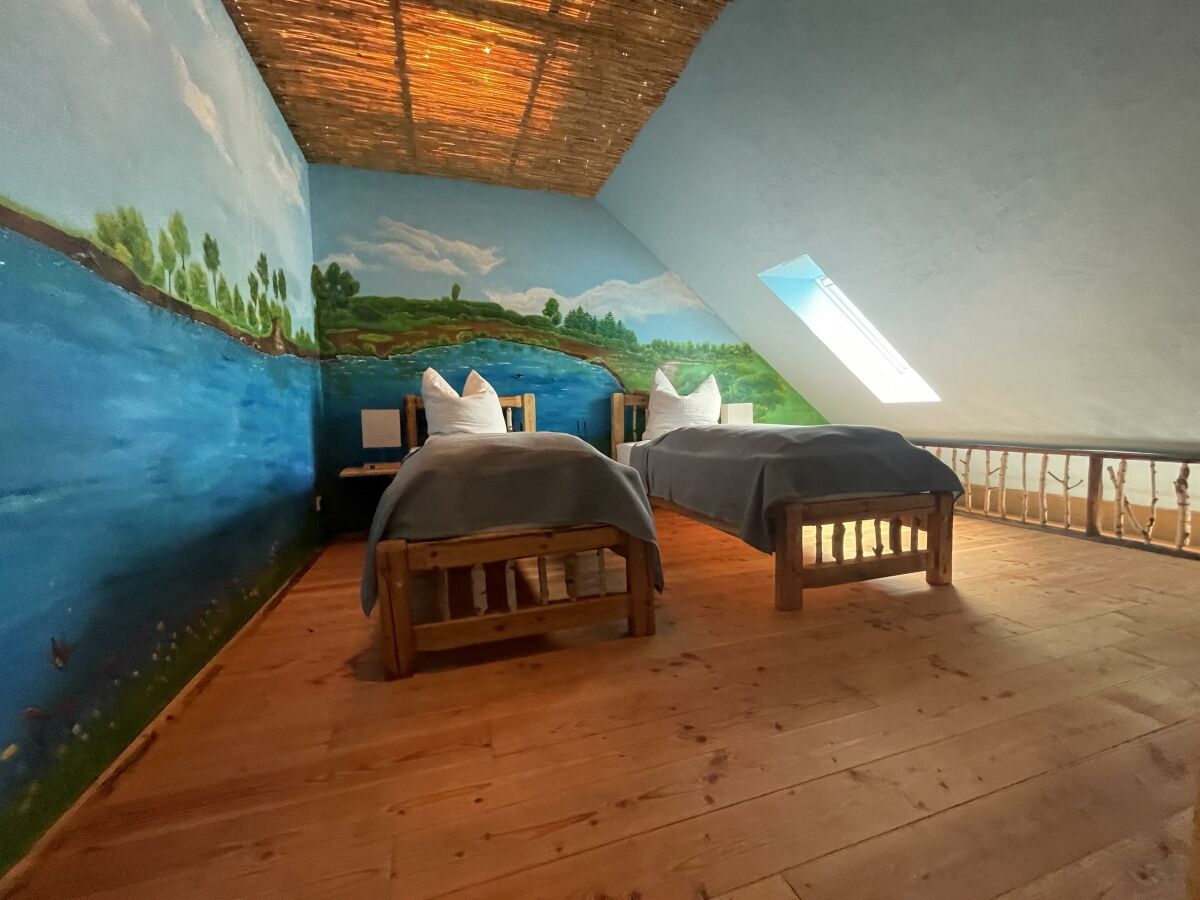 Schlafzimmer_Einzelbetten_FeWo Biberburg_Reinsfeld