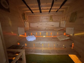 Our Wellness Sauna directly attached only for you